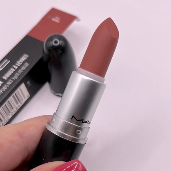 Old Packaging MAC Satin Lipstick Color Mocha - Picture 2 of 3